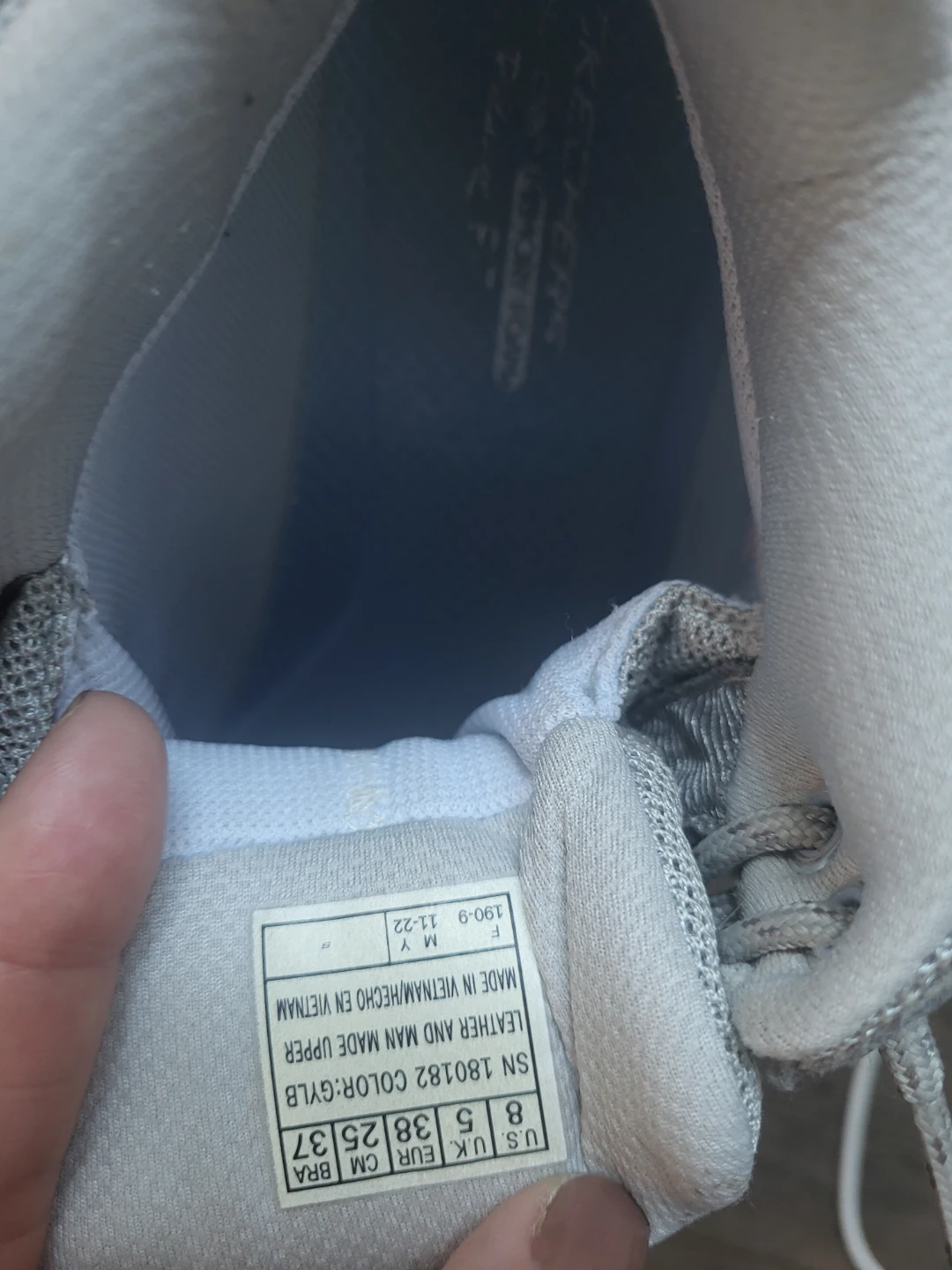 Skechers Women's Light Grey Hiking Boots Size 8 - photo 3