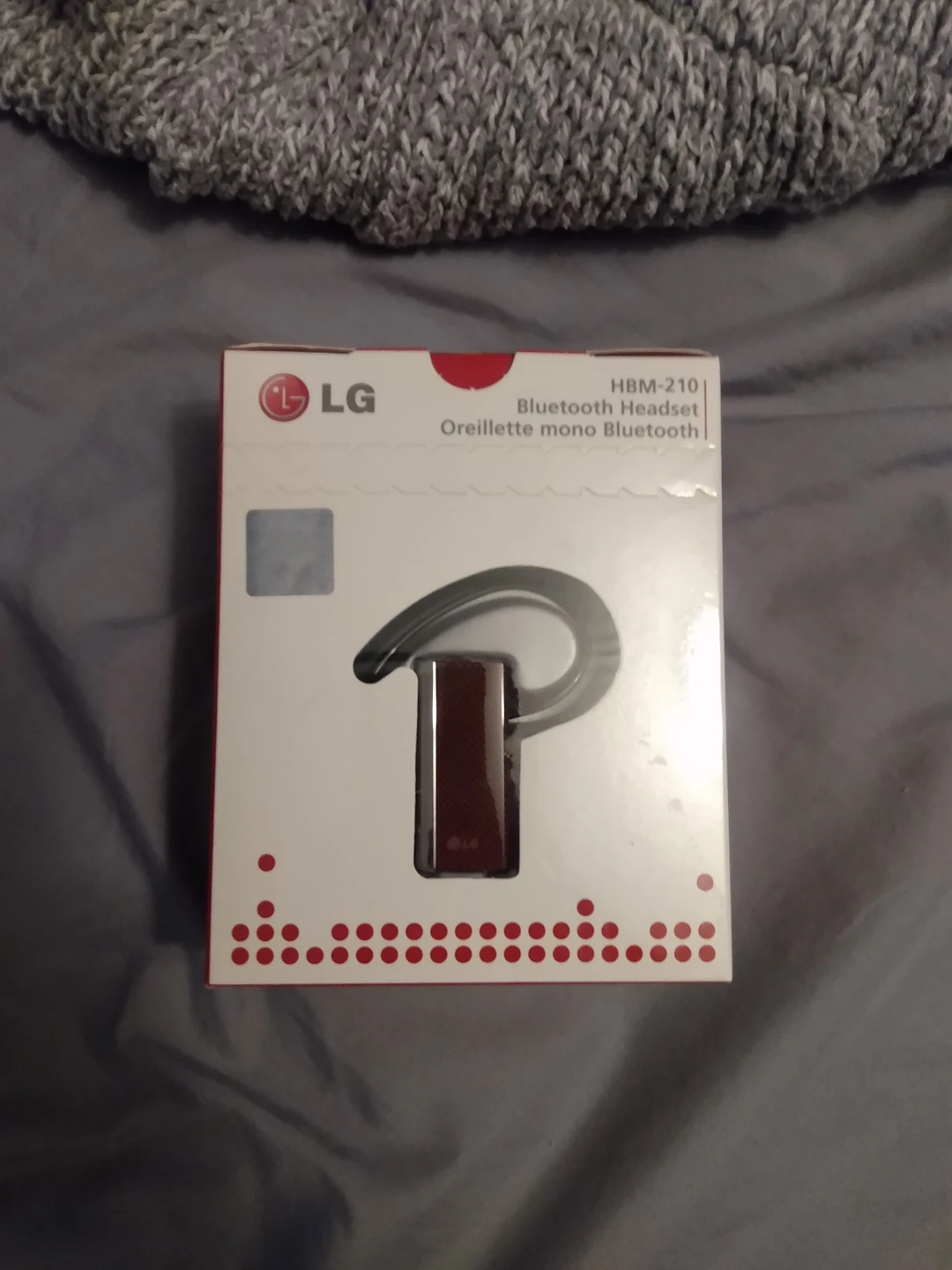 LG HBM-210 Bluetooth Mono Headset