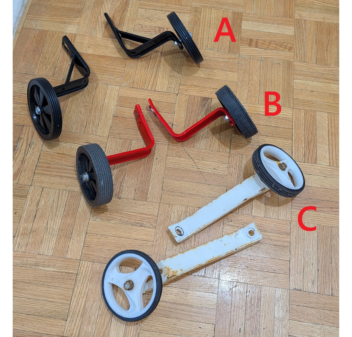 Bike Bicycle Support Training Wheels Cycling Children's Tricycle