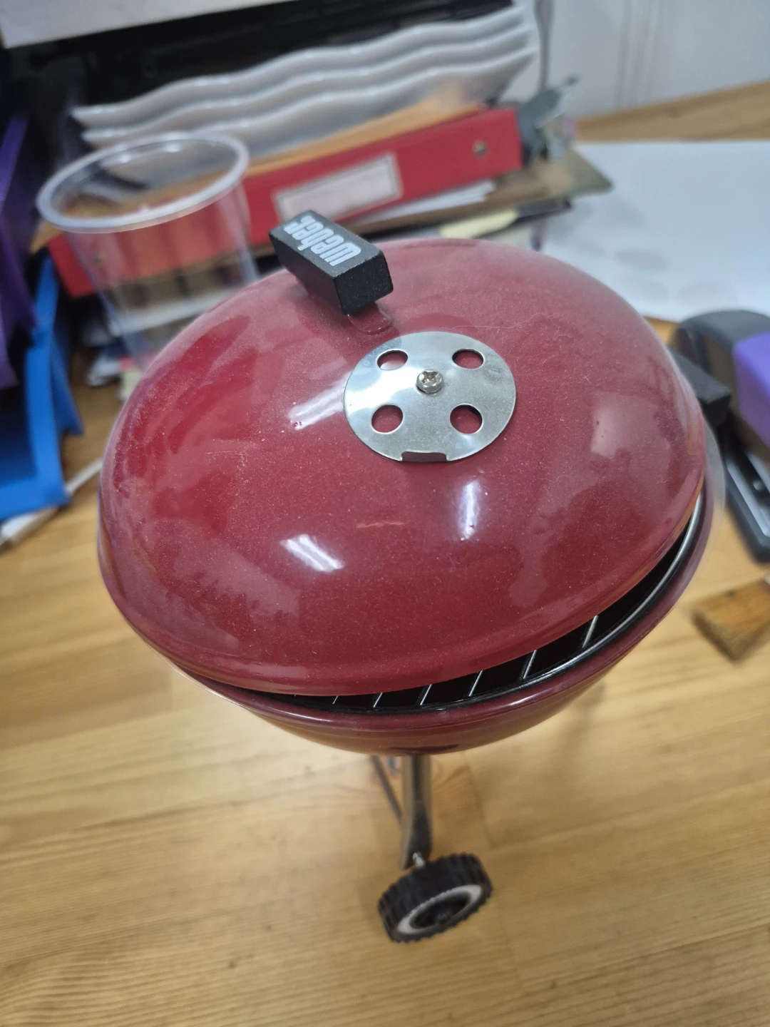 Weber Kettle mini decorative grill