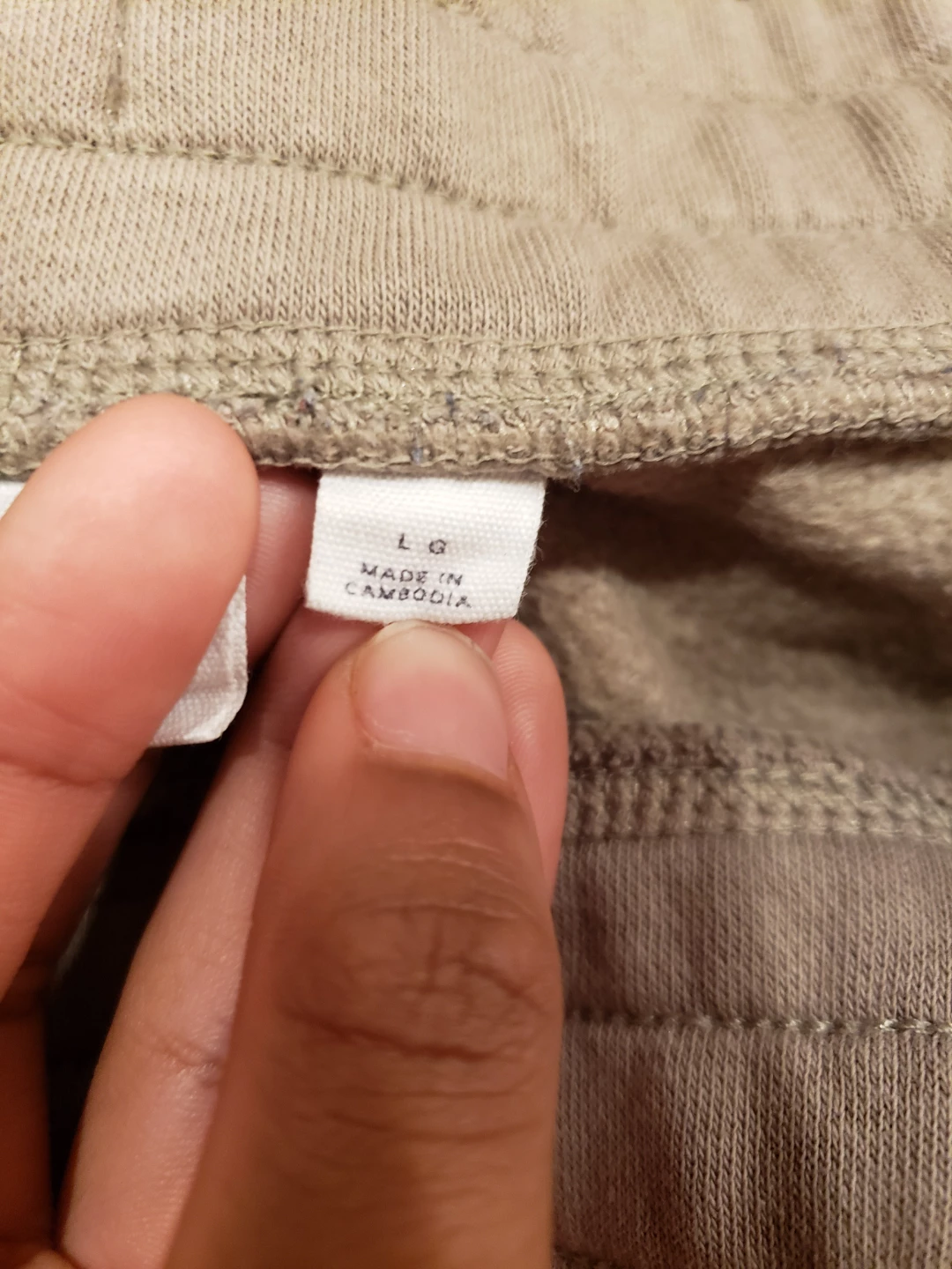 Gap Jogger Sweatpants - Tan - Size Large - photo 3
