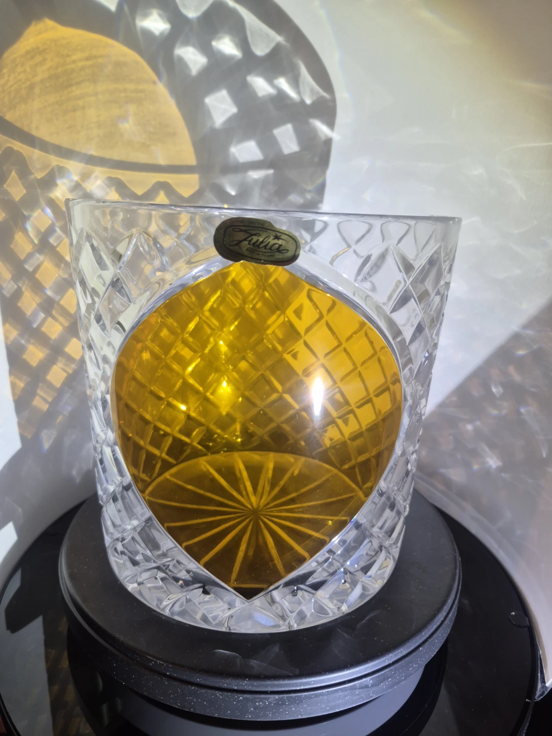 Julia Crystal w/ Amber Accent Ice Bucket - photo 2