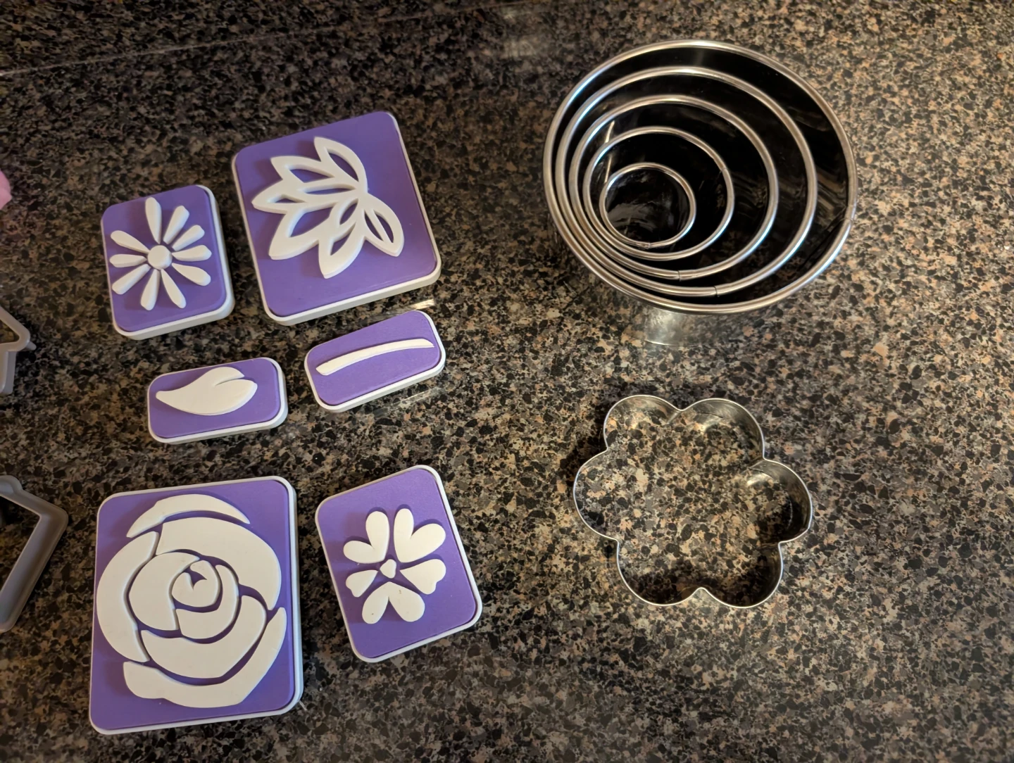 Assorted Cookie Cutters - Flowers, Butterfly, House and More - photo 2