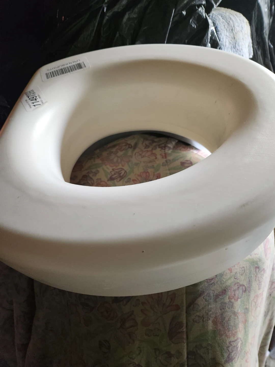 White Toilet Seat Riser