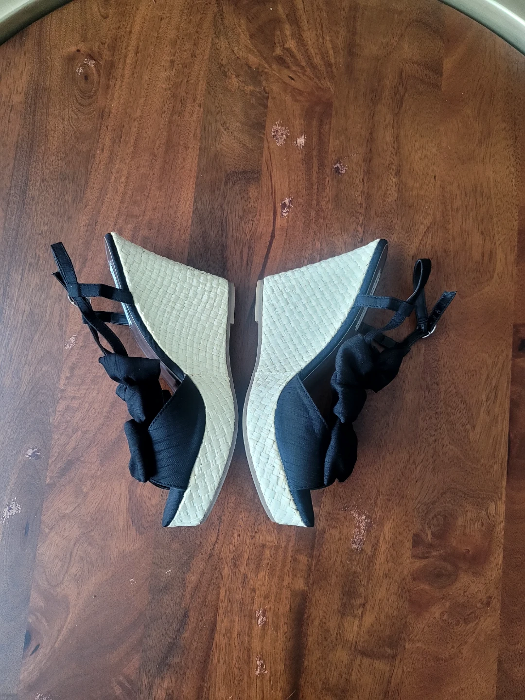Steve Madden Black Wedge Sandals - photo 2