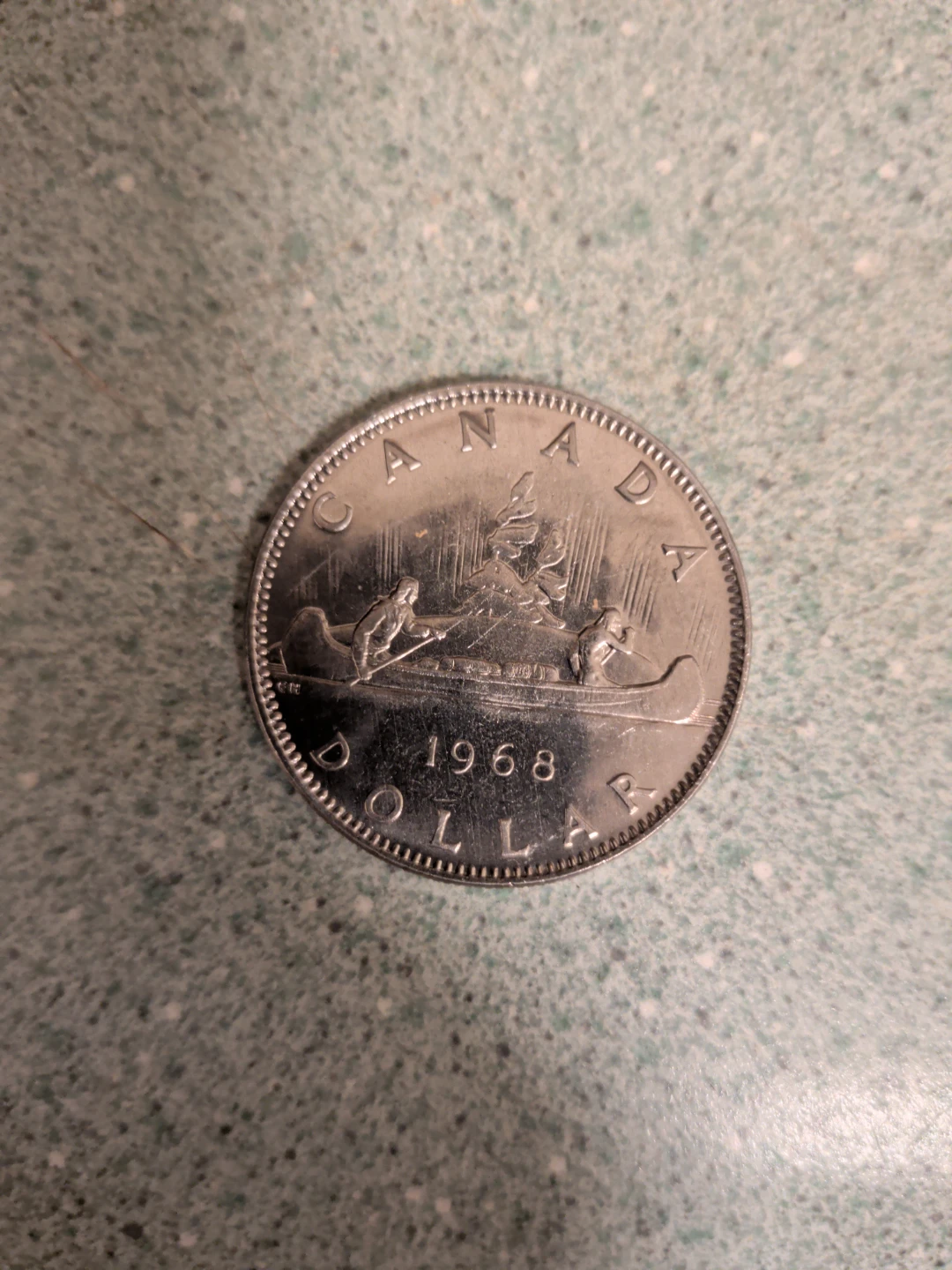 1968 Canadian Dollar Coin