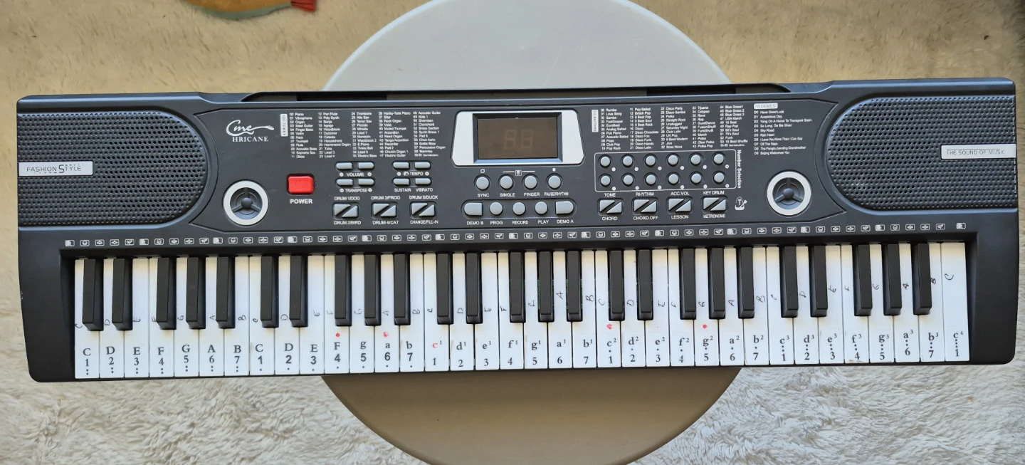 CME Hricane Electronic Keyboard