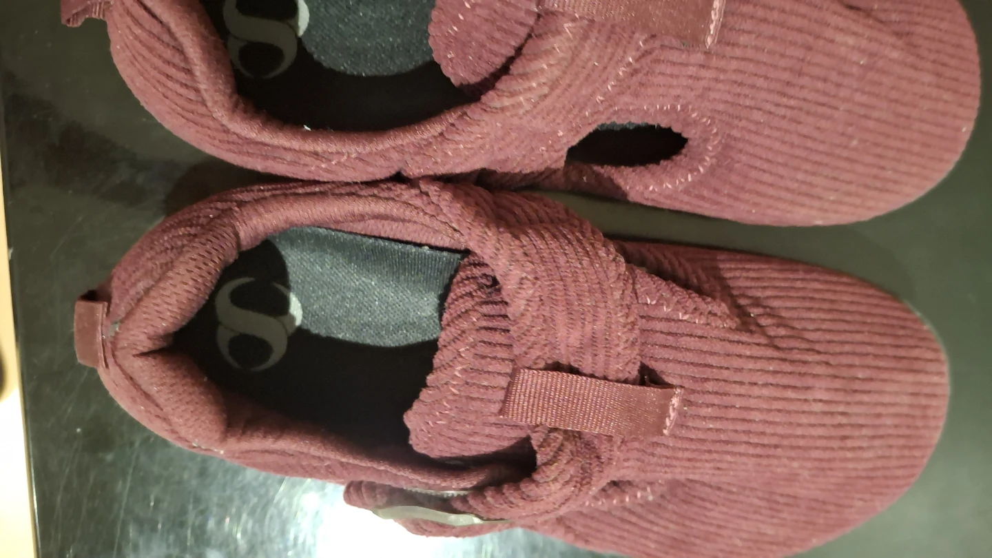 Maroon Corduroy Shoes - Size 6 - photo 2