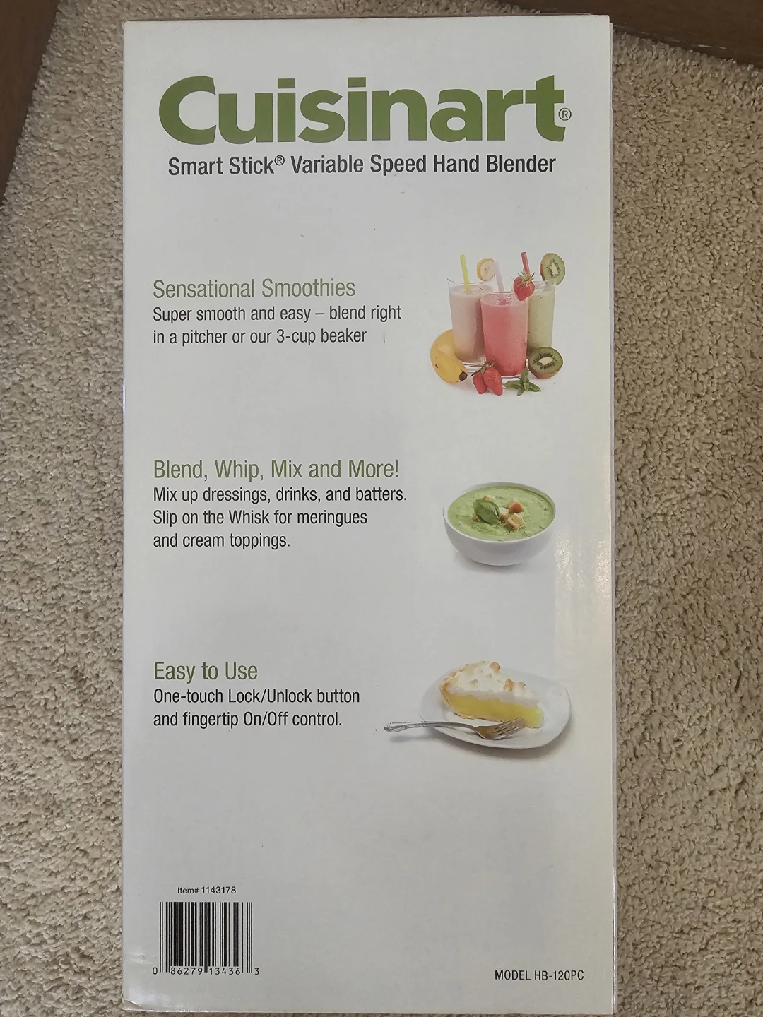 Cuisinart Smart Stick Variable Speed Hand Blender - photo 3