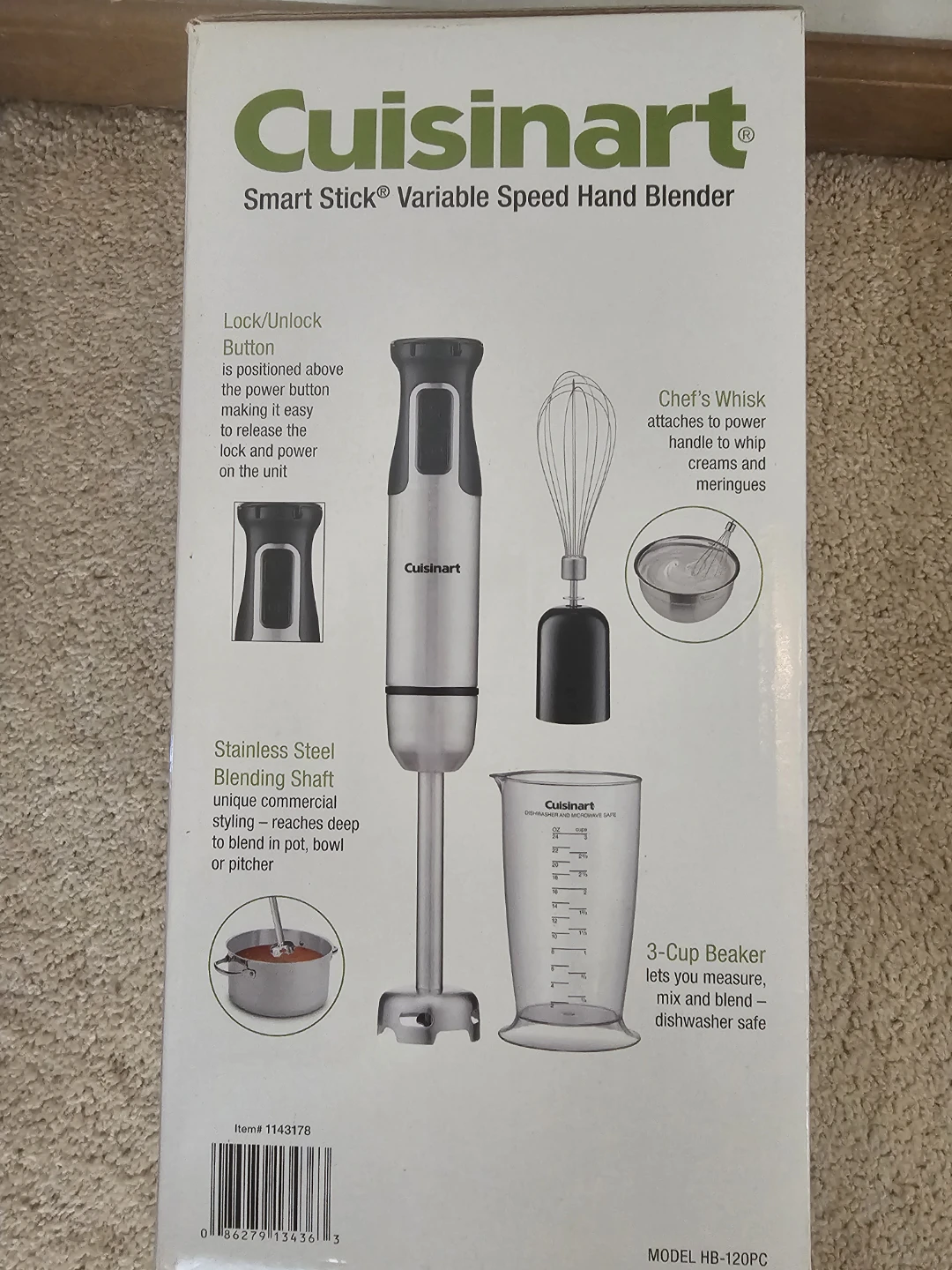 Cuisinart Smart Stick Variable Speed Hand Blender - photo 5