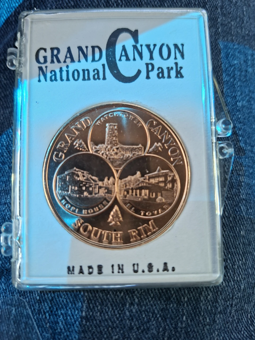 Vintage Grand Canyon National Park Souvenir Medallions - photo 4