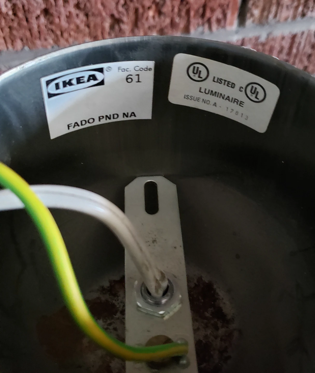 IKEA FADO PND NA Globe Pendant Light - photo 4