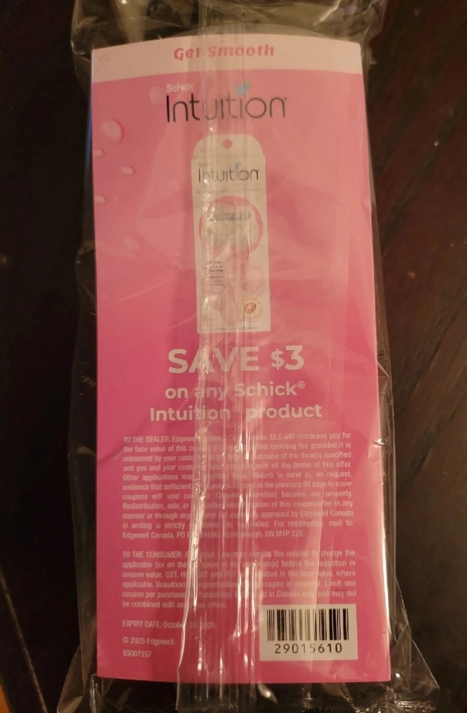 Schick Intuition Pink Razor - photo 2