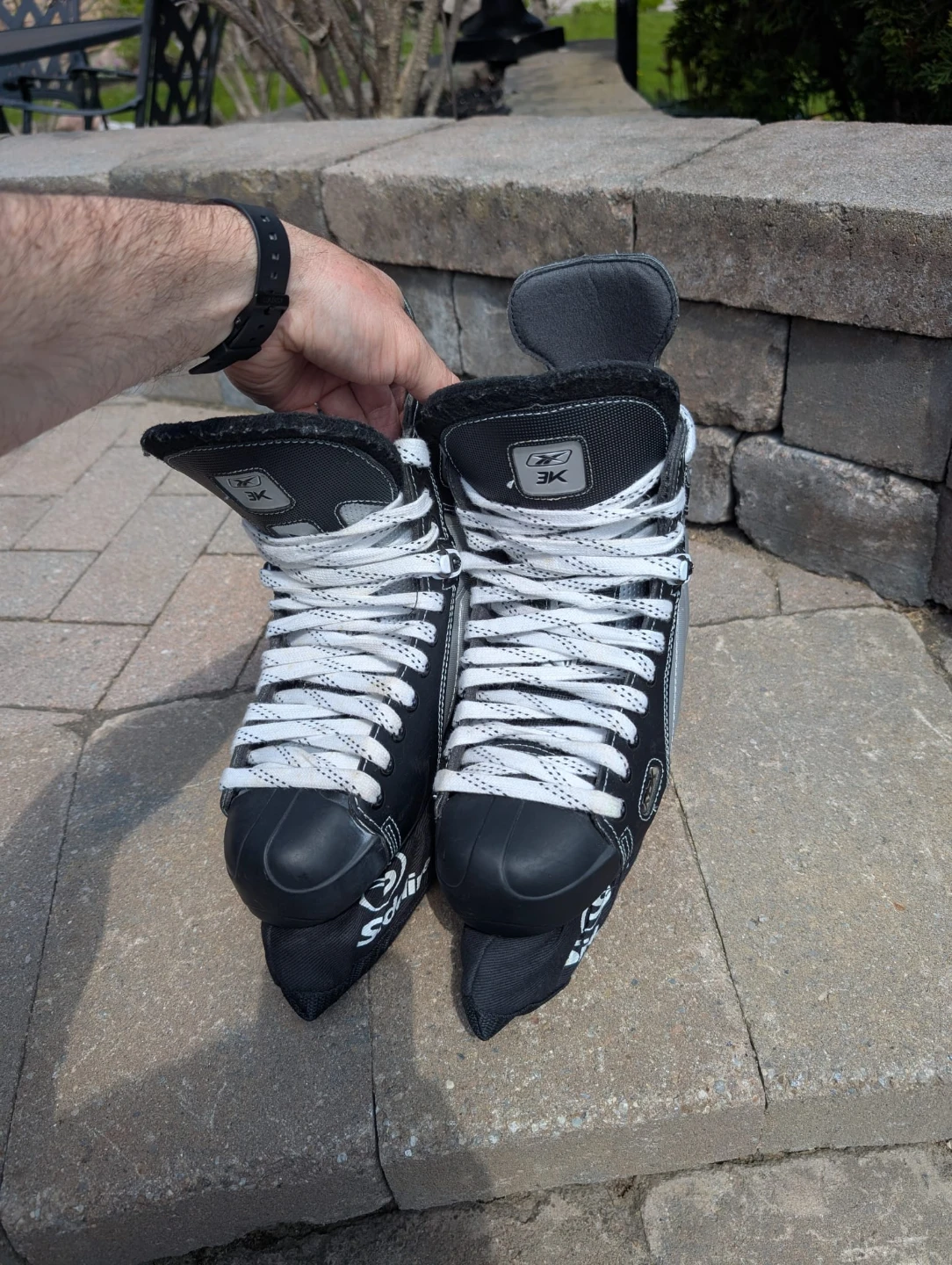 Reebok 3K Hockey Ice Skates - size 7.5 D - photo 3