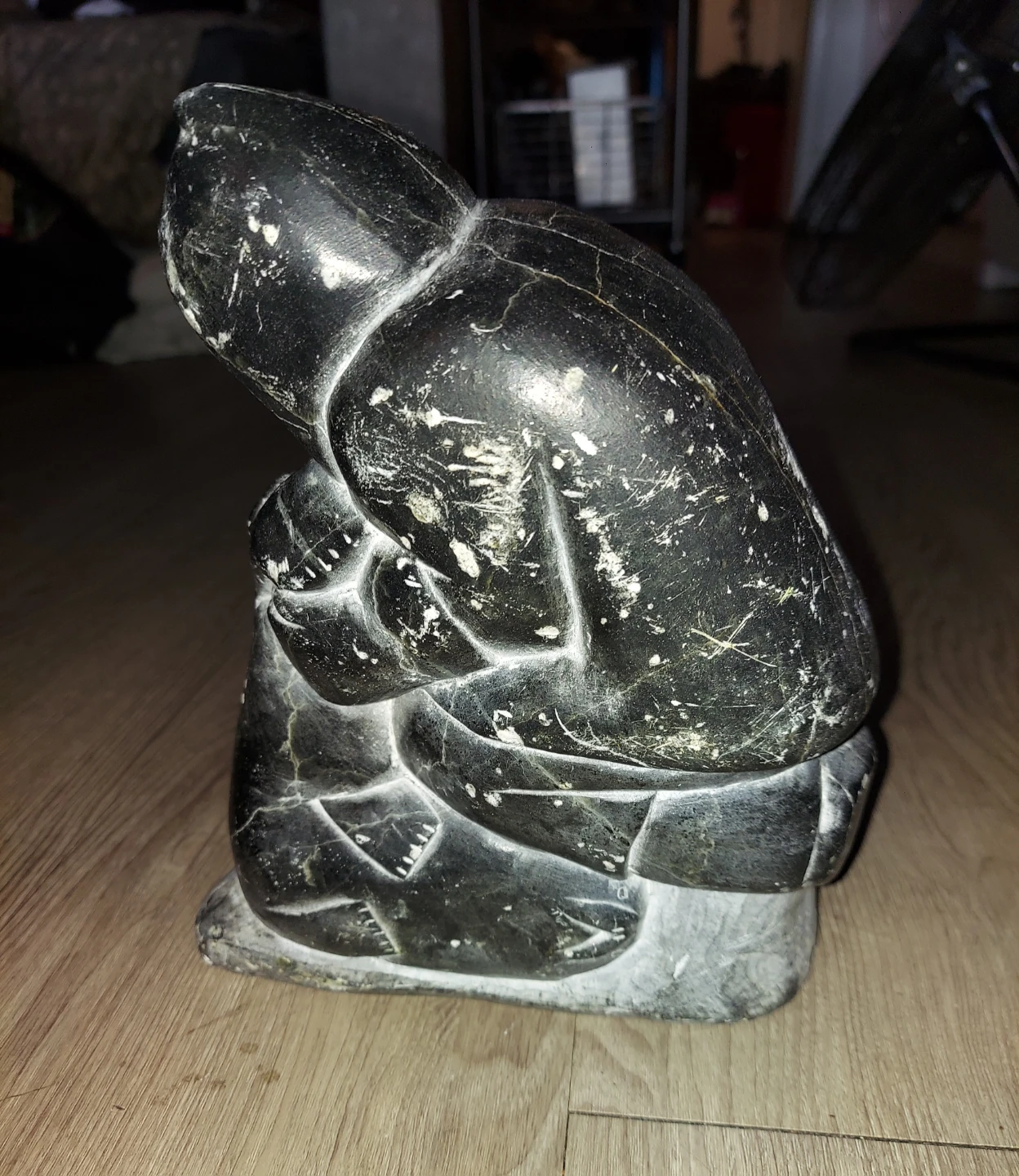 Soap stone Vintage Inuit Carving - photo 2