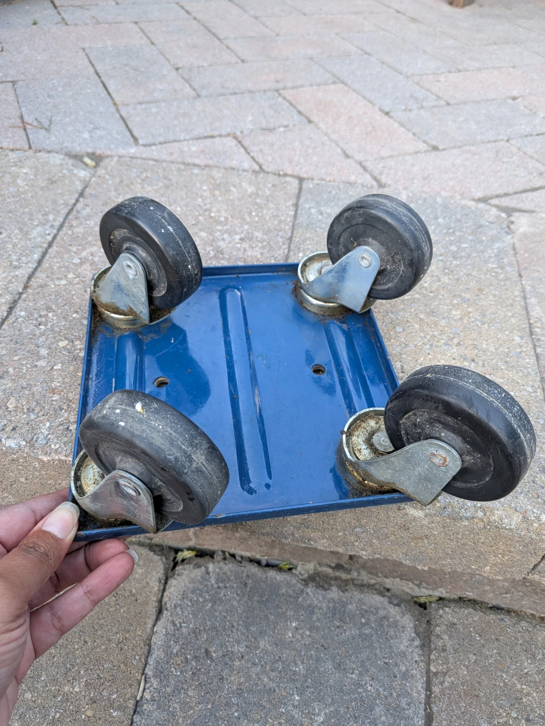 Blue Furniture Dolly with Caster Wheels - photo 2