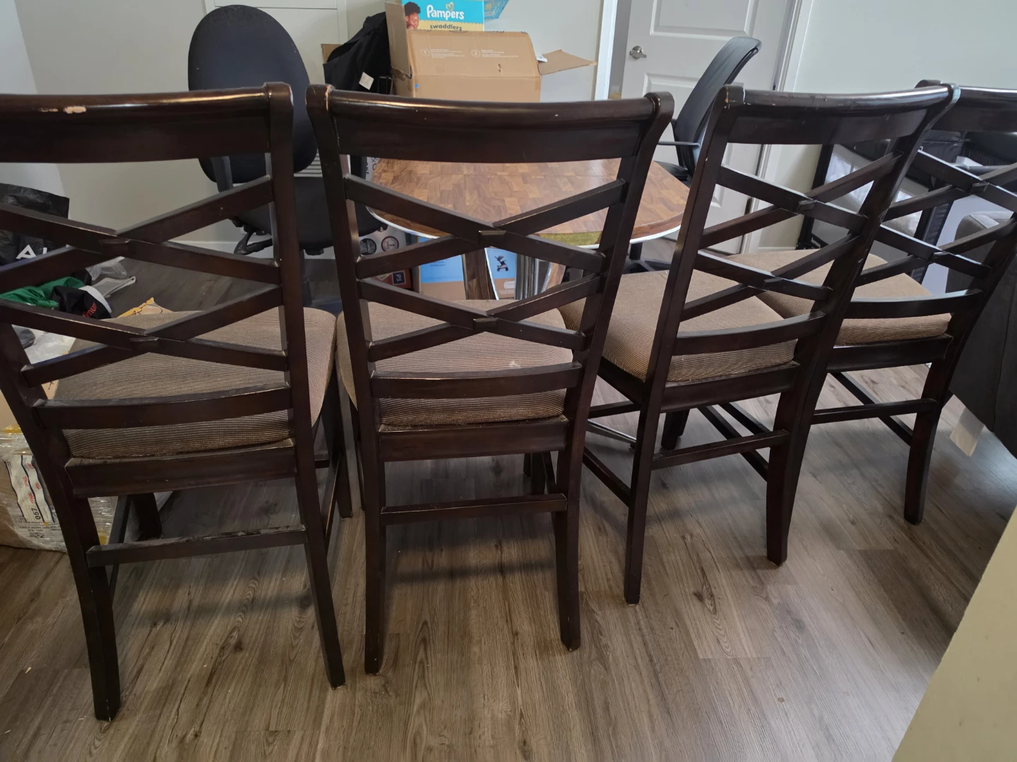 Dining Table and 4 Chairs Set - photo 3
