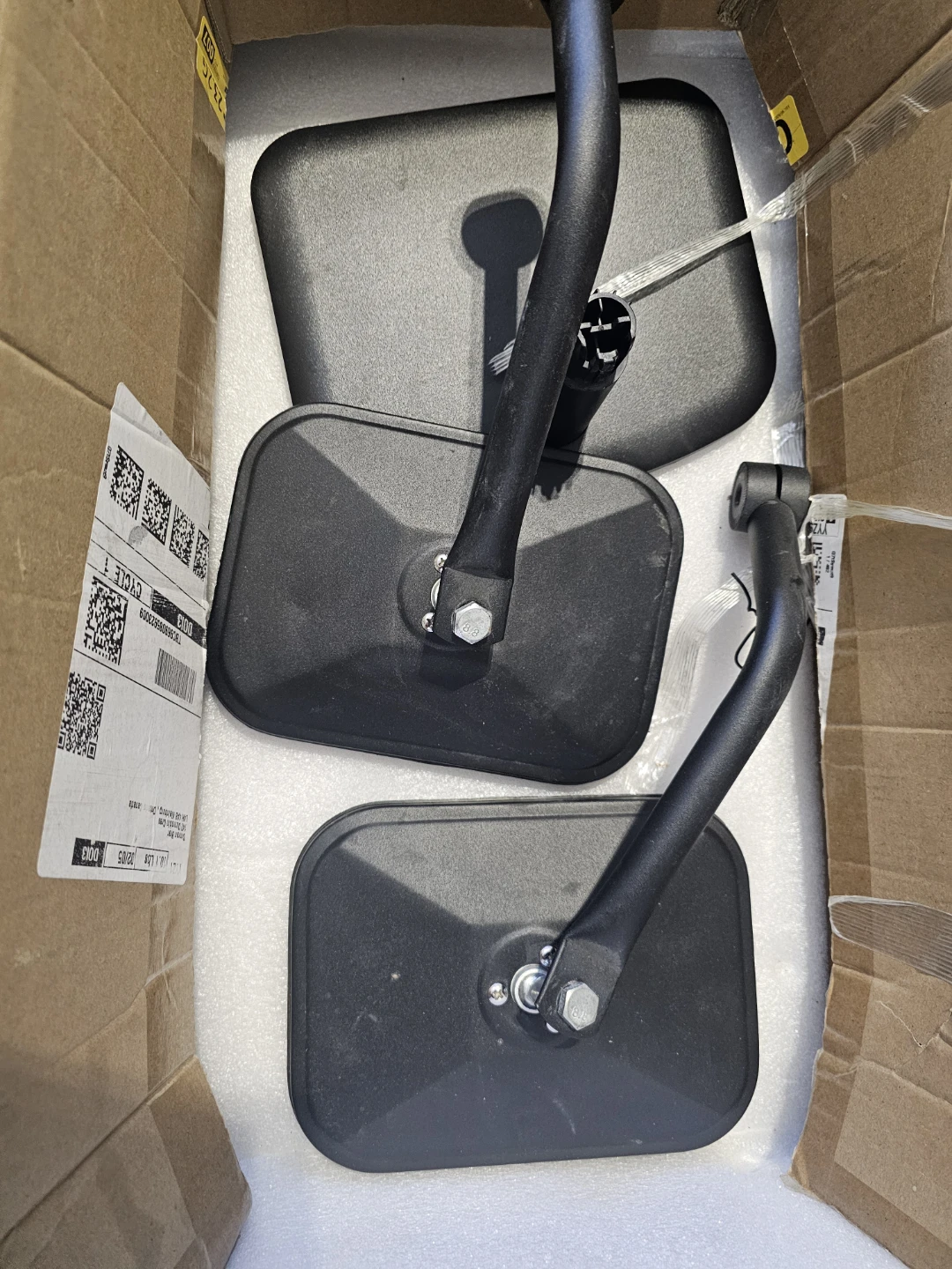 Pair of Black Side Mirrors