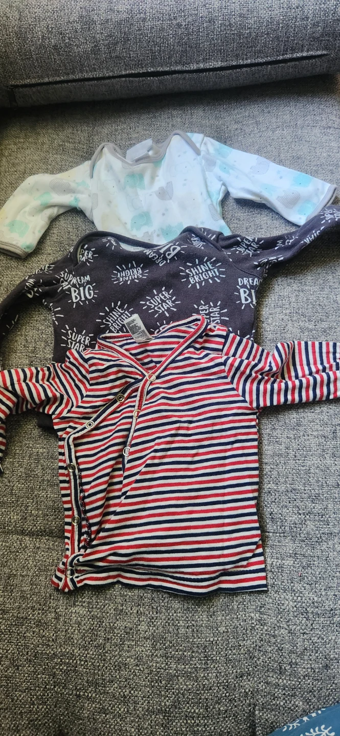 Baby Sleepers and Onesies Bundle 3-6 months - photo 4