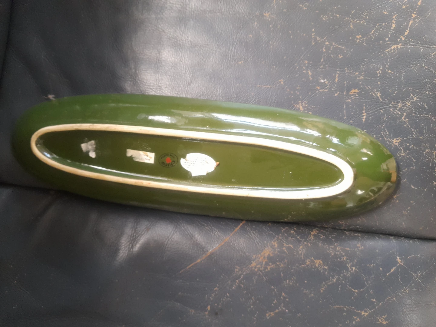 Ceramic Relish Tray with Pears Design - photo 2