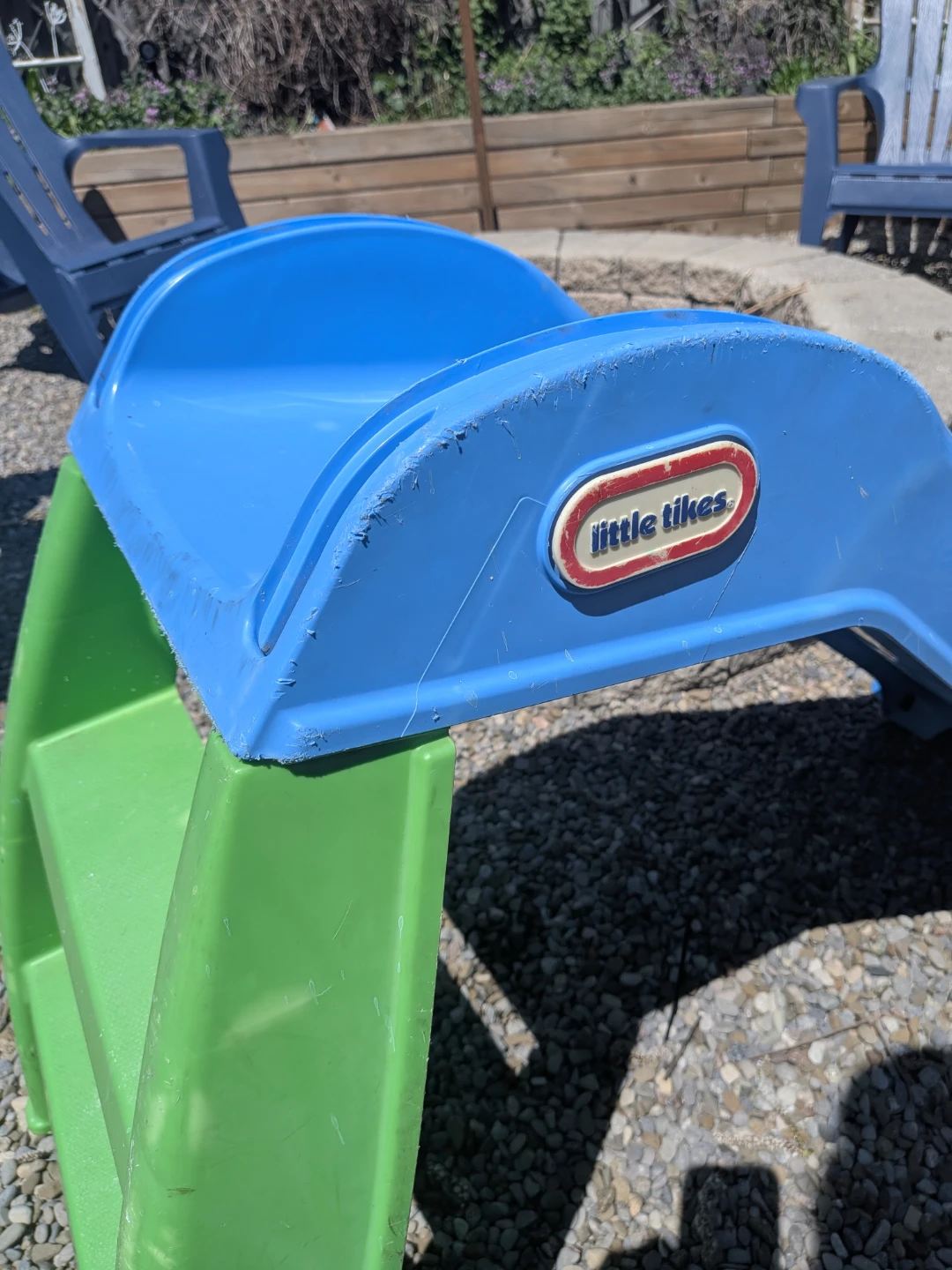 Little Tikes Blue and Green Foldable Slide - photo 4