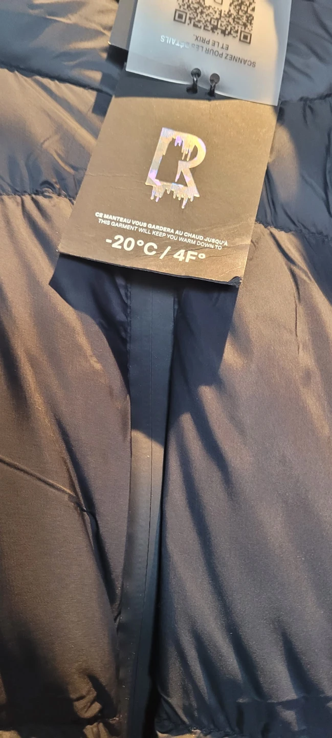 Rudsak Down Puffer Jacket - Black - Size G/L - photo 3