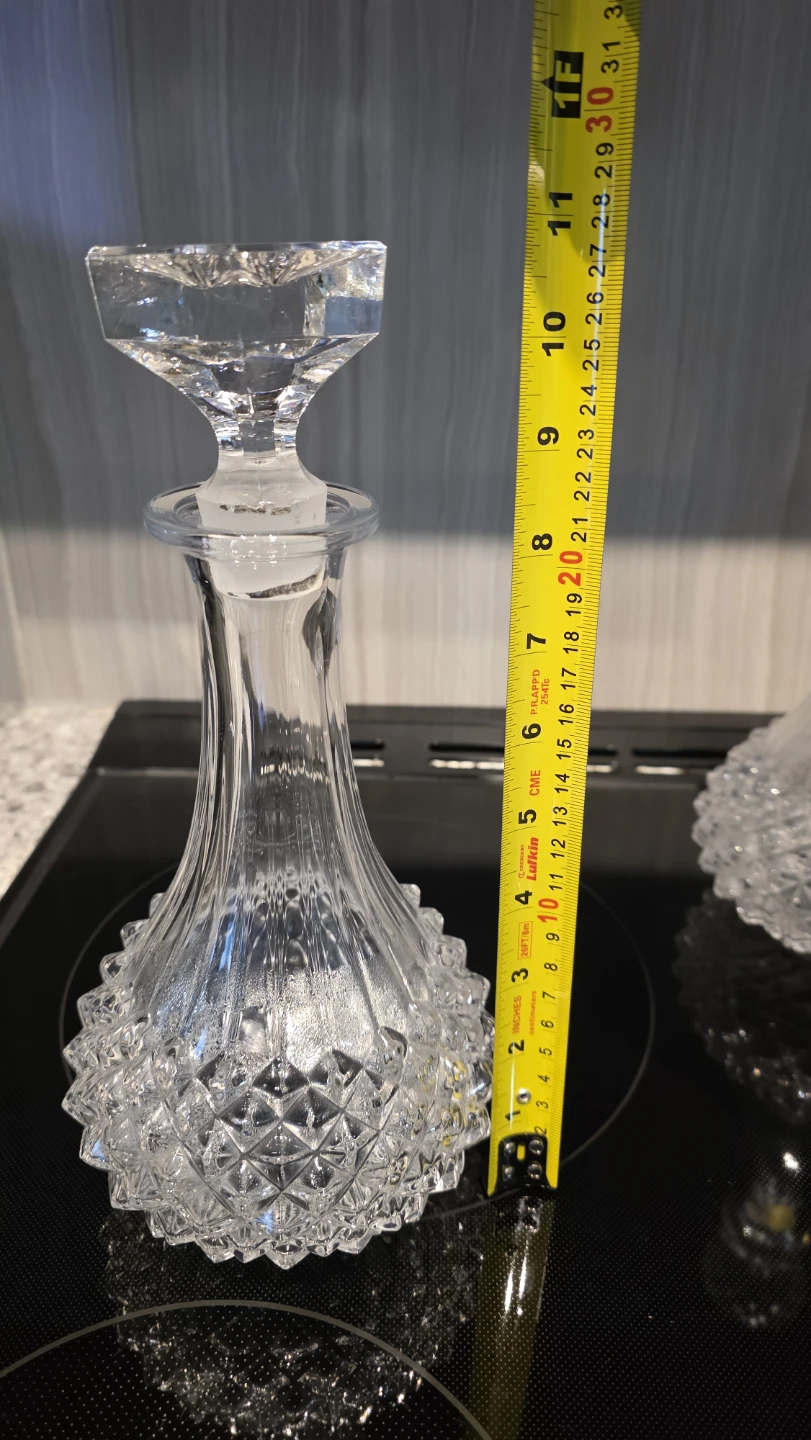 9Cristal D'Arques Crystal Decanter and Barware Set - photo 4