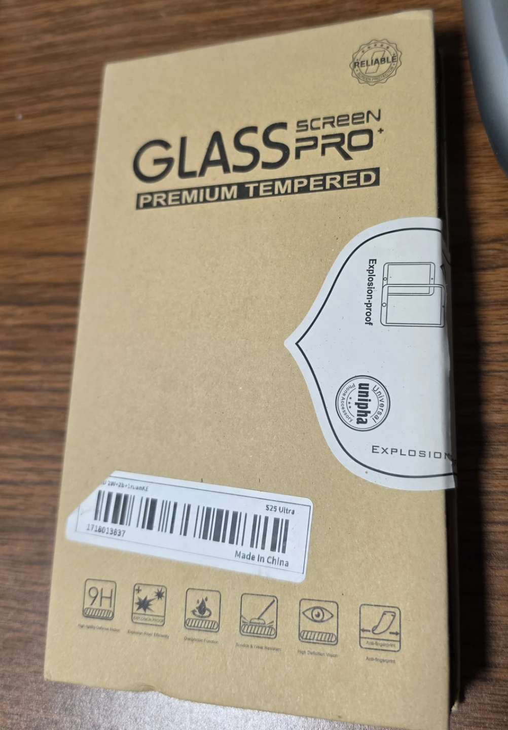 Two S25 Ultra  Tempered Screen Protector and camera protector