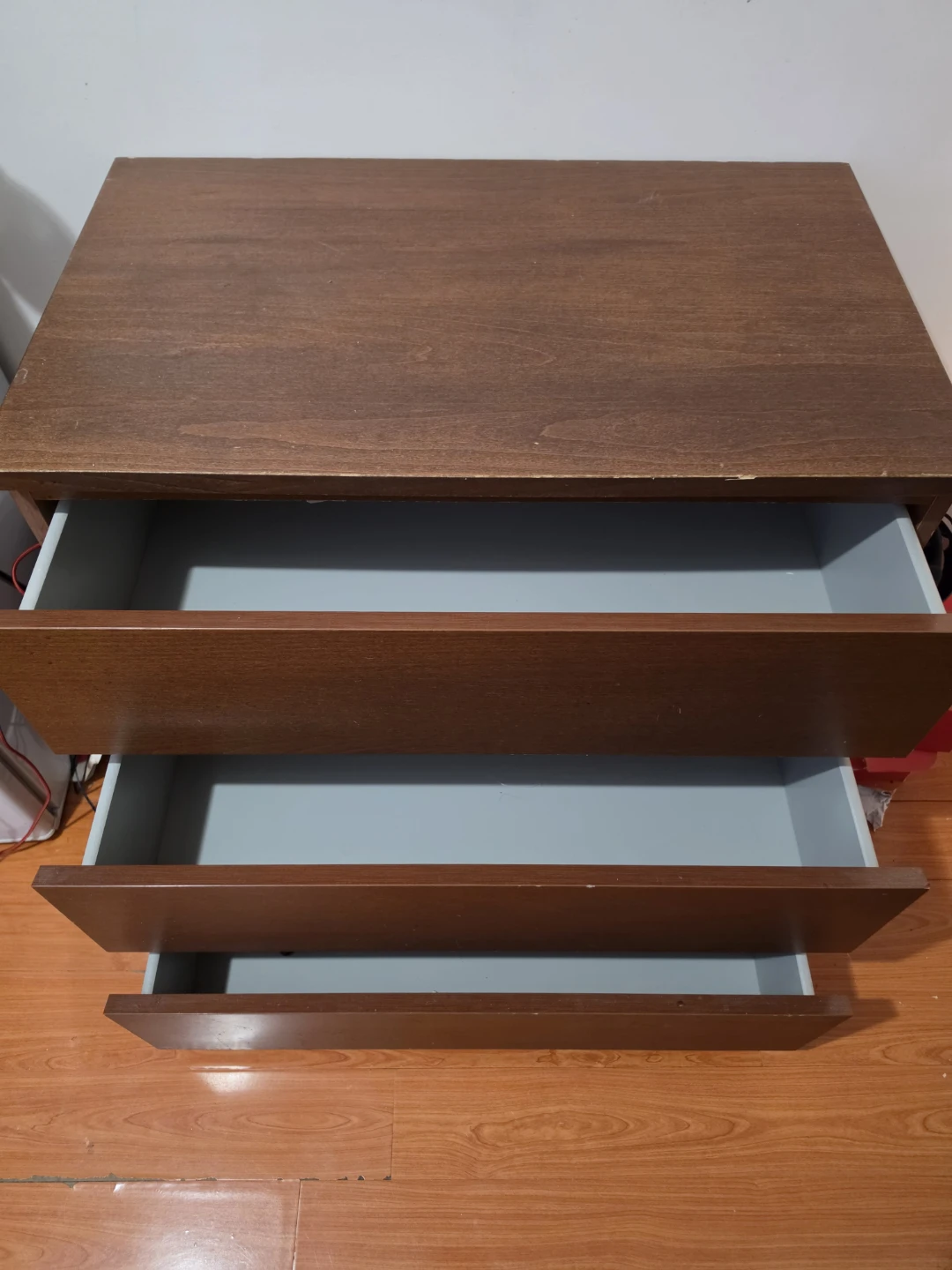 Brown 3-Drawer Dresser - photo 2