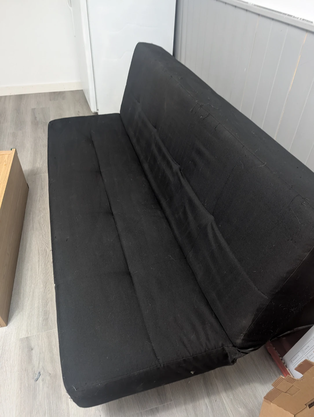 Black Futon Sofa Bed - photo 2