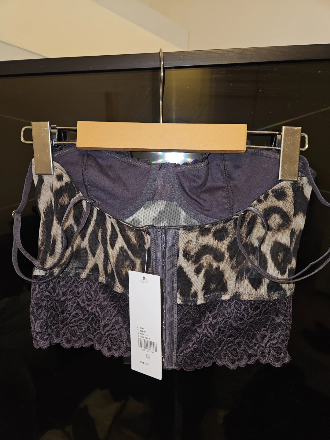 Leopard Print Corset Top - photo 2