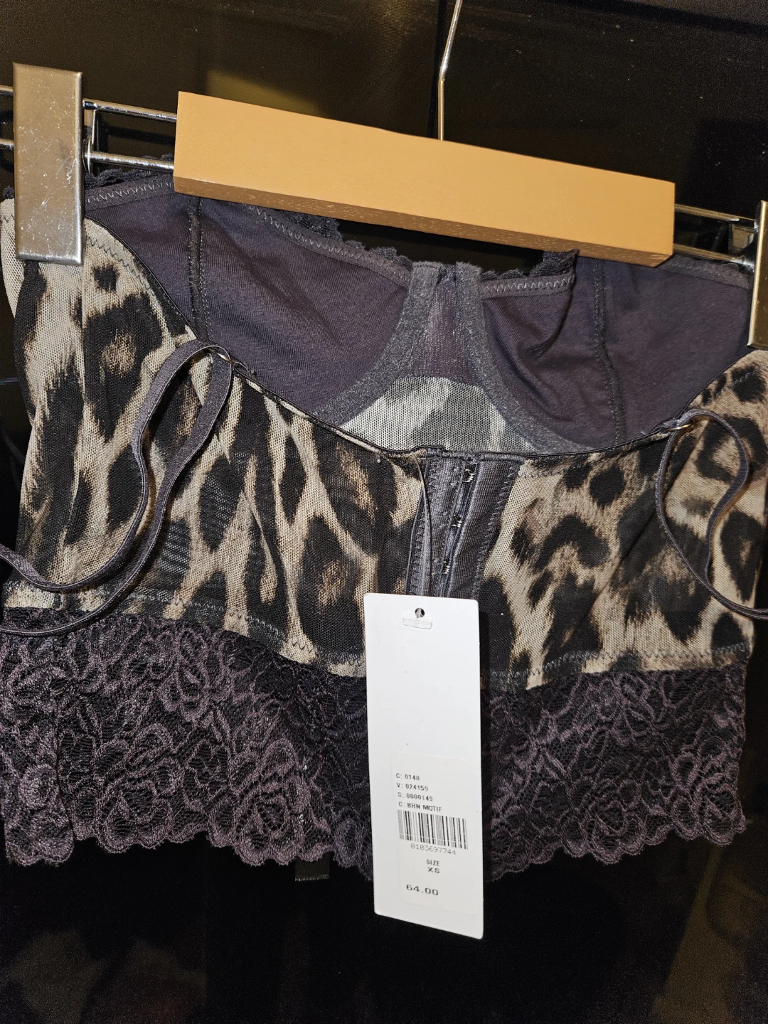Leopard Print Corset Top - photo 3