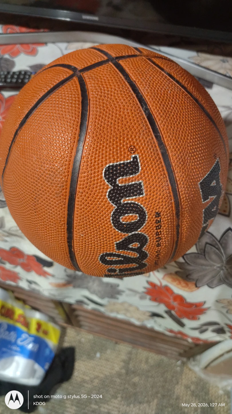 Wilson NCAA Optima Rubber Basketball