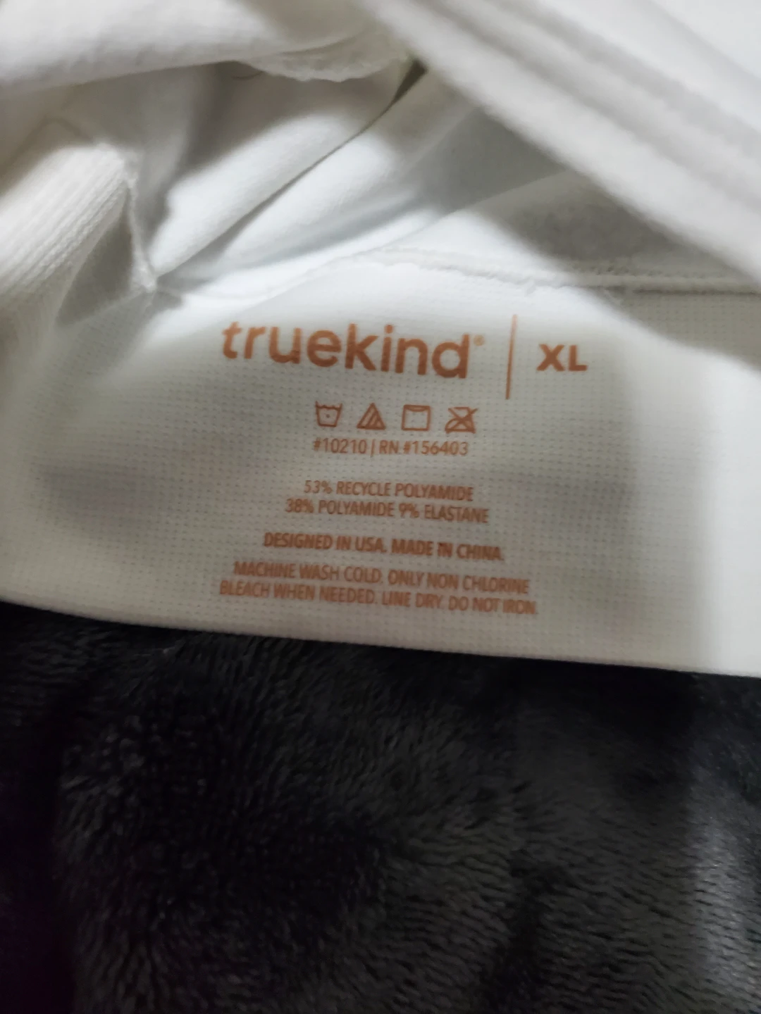 Truekind XL White Wireless Bra - photo 2