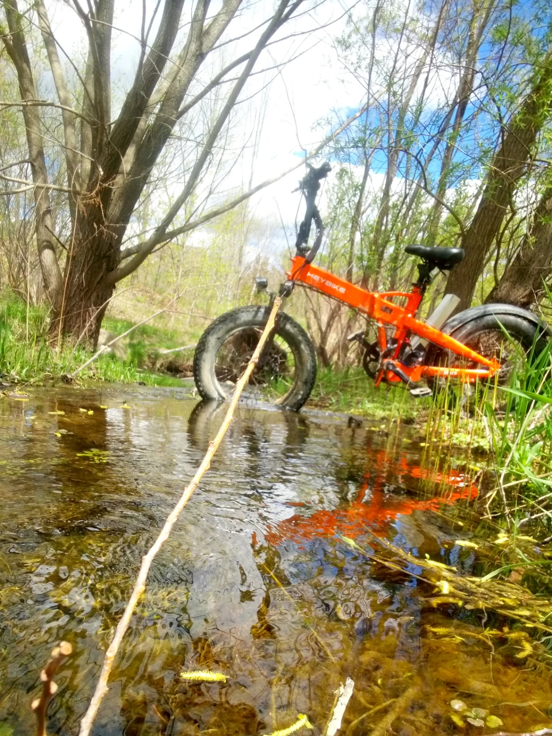 Orange HEYBIKE mars 2.0 Electric Fat Tire Bike - photo 2