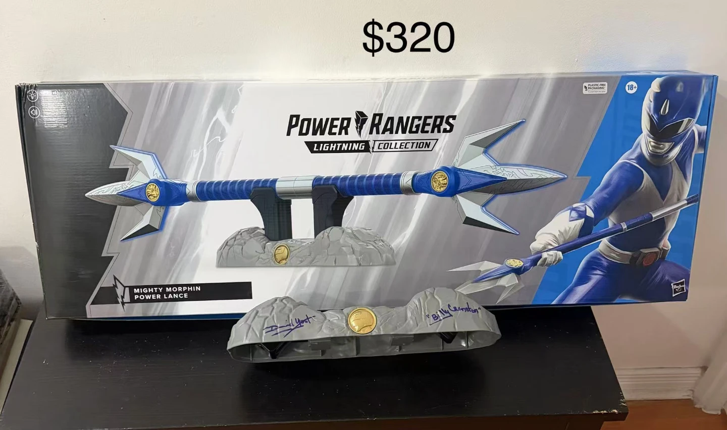 Power Rangers Lightning Collection Blue Ranger Power Lance