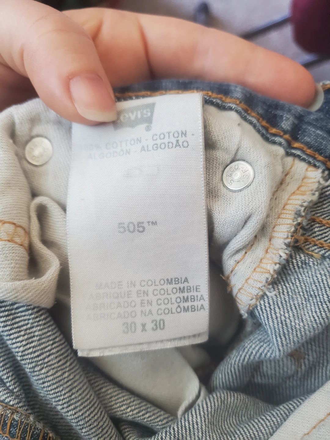 Levi's 505 Jeans 30x30 - photo 2