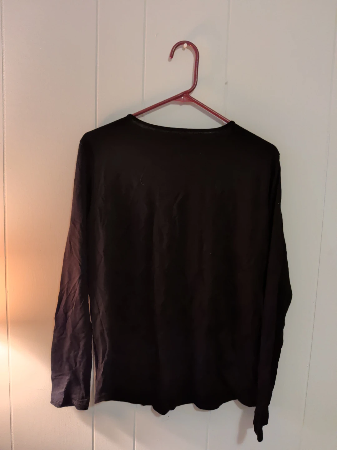 SEGMENTS Women's Long Sleeve Black T-Shirt - photo 2