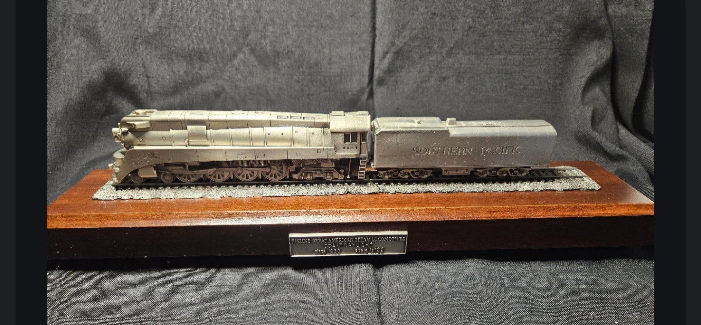 Twelve Great American Steam Locomotives Model Train Collection