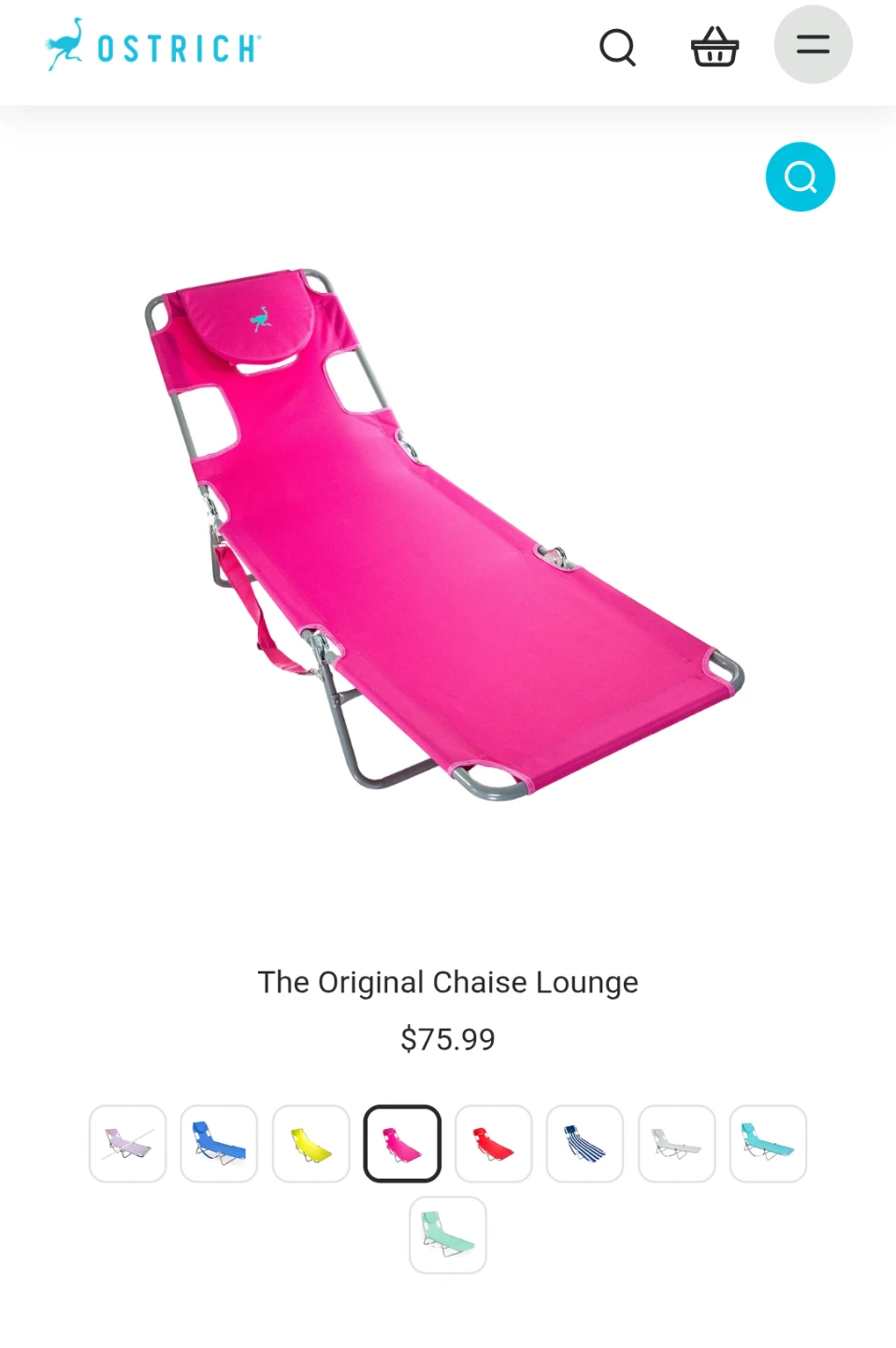 Beach lounge chair - photo 2