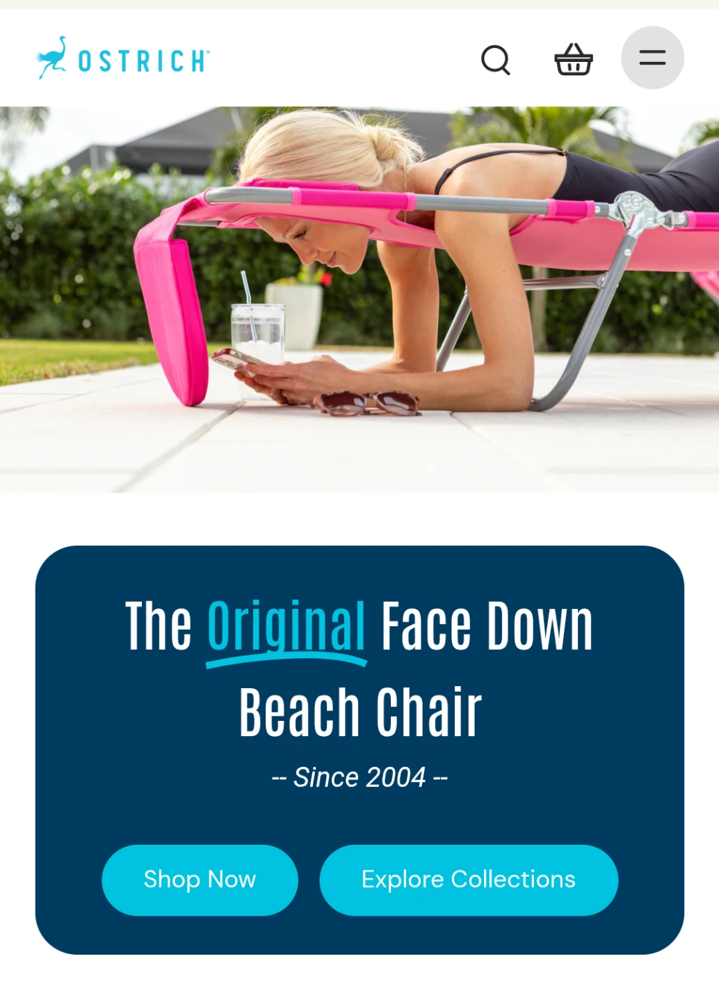 Beach lounge chair - photo 3