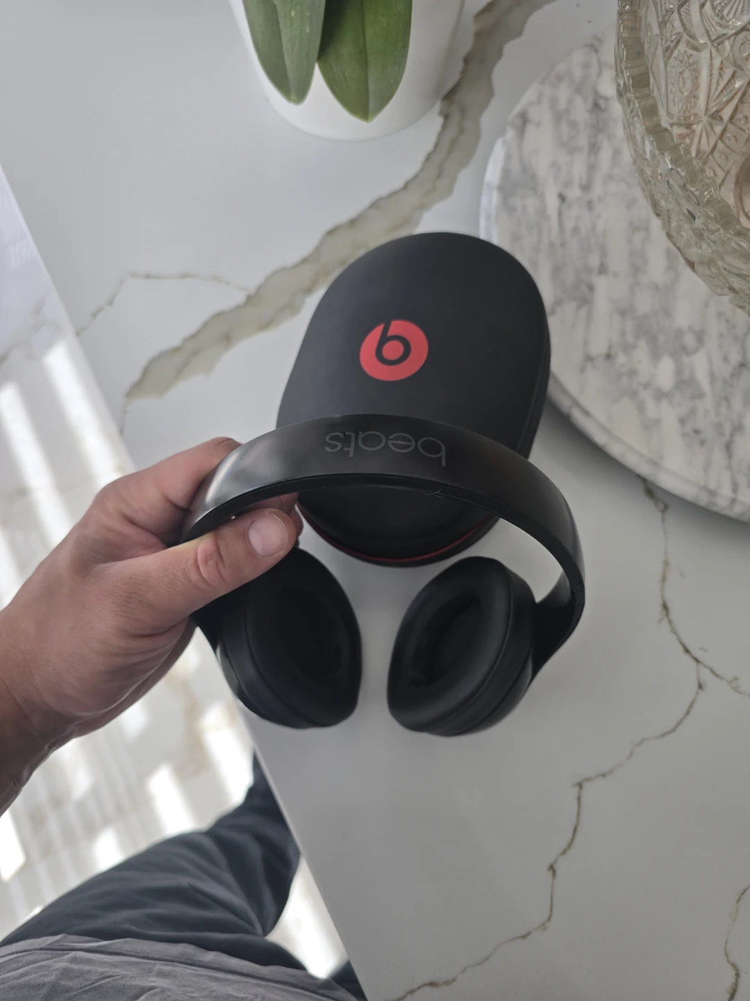 Black Beats Studio3 Wireless Headphones with Case - photo 4