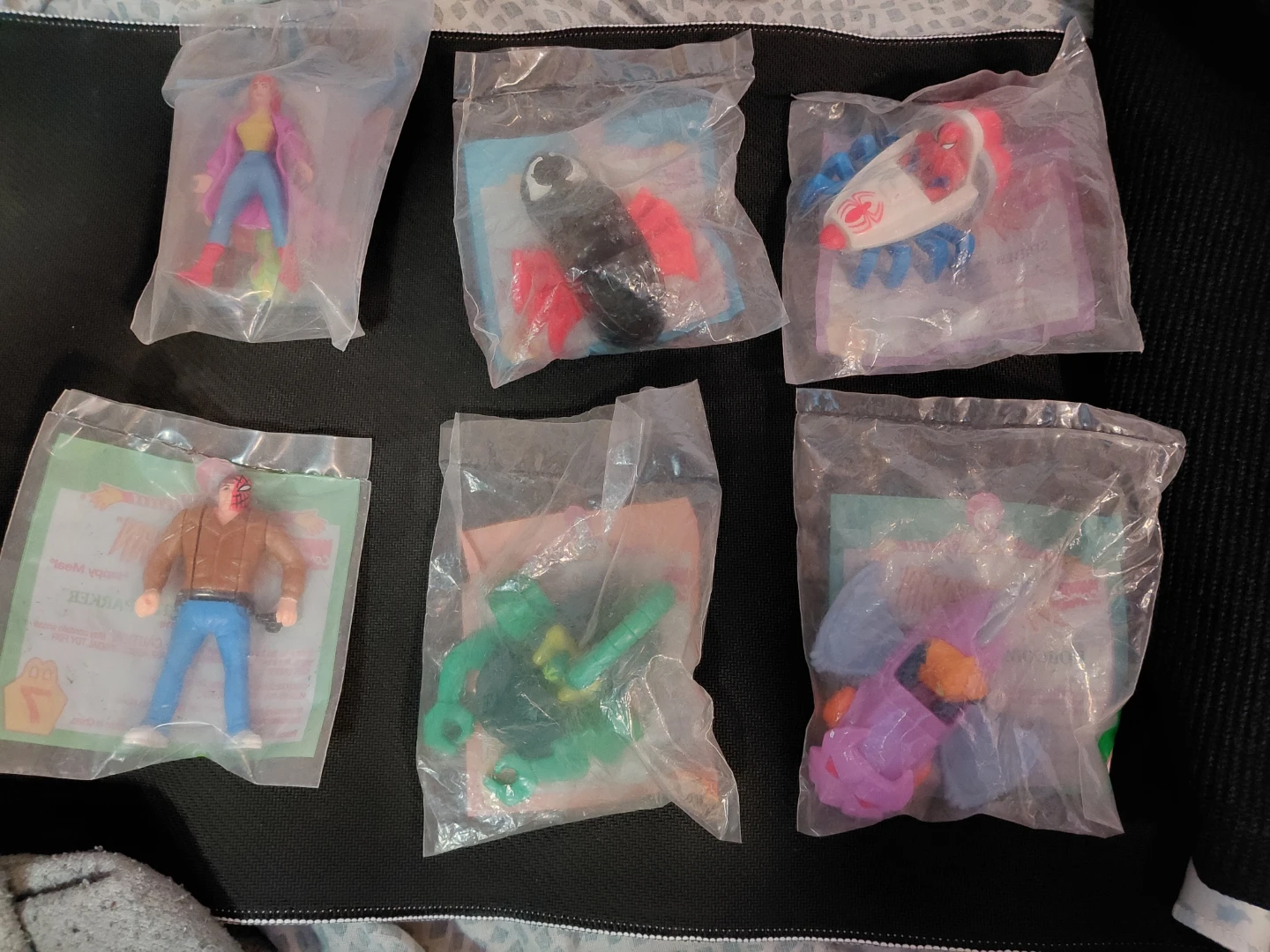 Mcdonalds 1995 spiderman toys sealed - photo 2