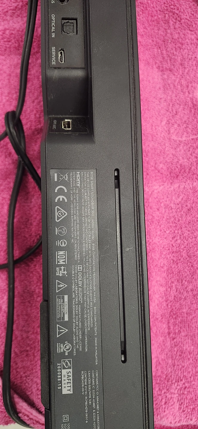 Boss sounds bar 300( missing remote control) - photo 4