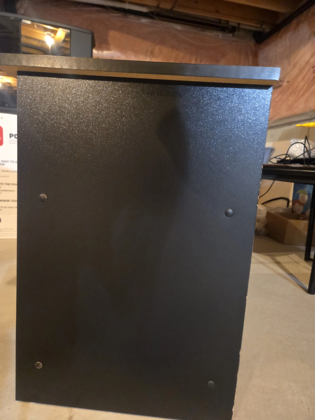 Black Two-Tier Shelf Unit. Set of 2. - photo 3