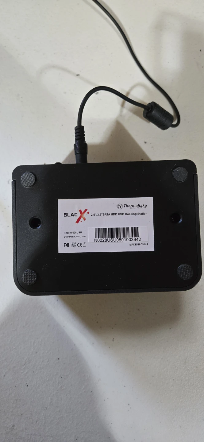 Thermaltake BlacX 2.5"/3.5" SATA HDD USB Docking Station