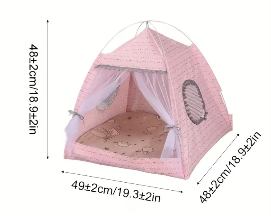 Cat princess tent