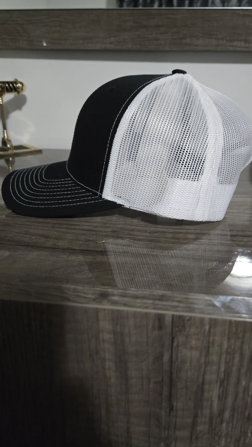 Black and White Trucker Hat