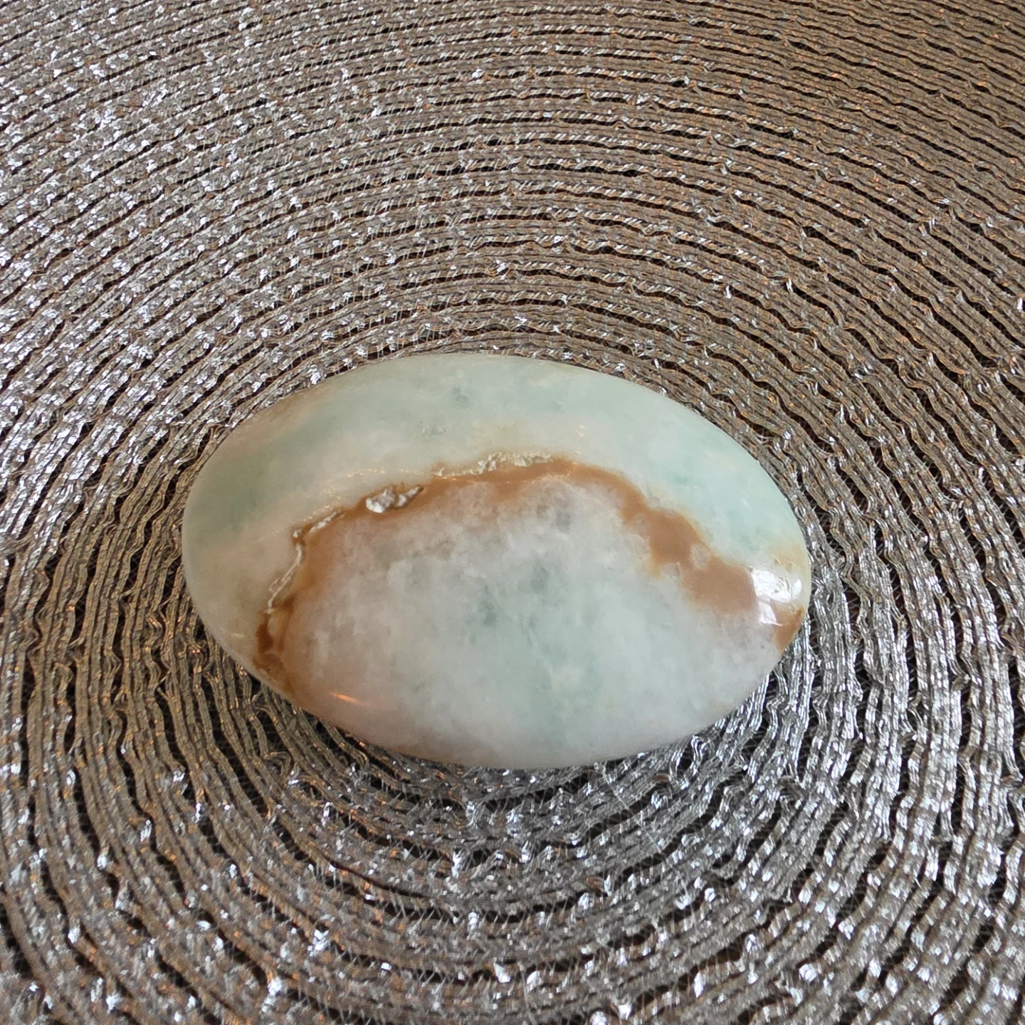 Caribbean Calcite Palm Stone - EUC - photo 2