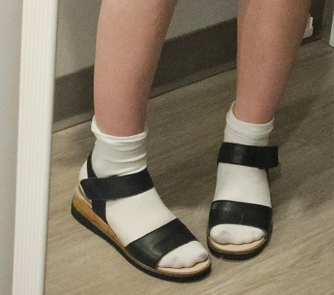 JOSEF SEIBEL Sandals - Black Leather Comfort Slides - photo 2